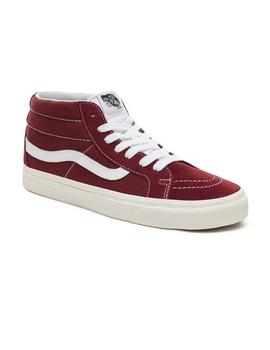 Zapatilla Vans Sk8 Mid Mujer Granate