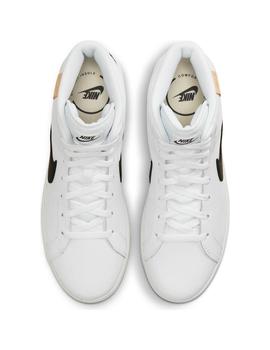 Zapatilla Hombre Nike Court Royale2 Mid Blanca Negra