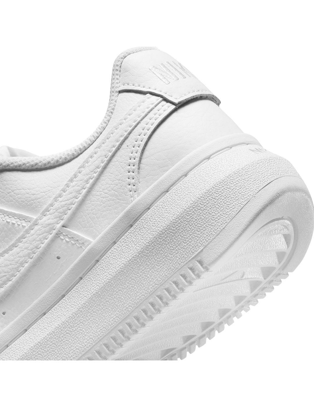 Zapatilla Mujer Nike Court Vision Plt Blanca