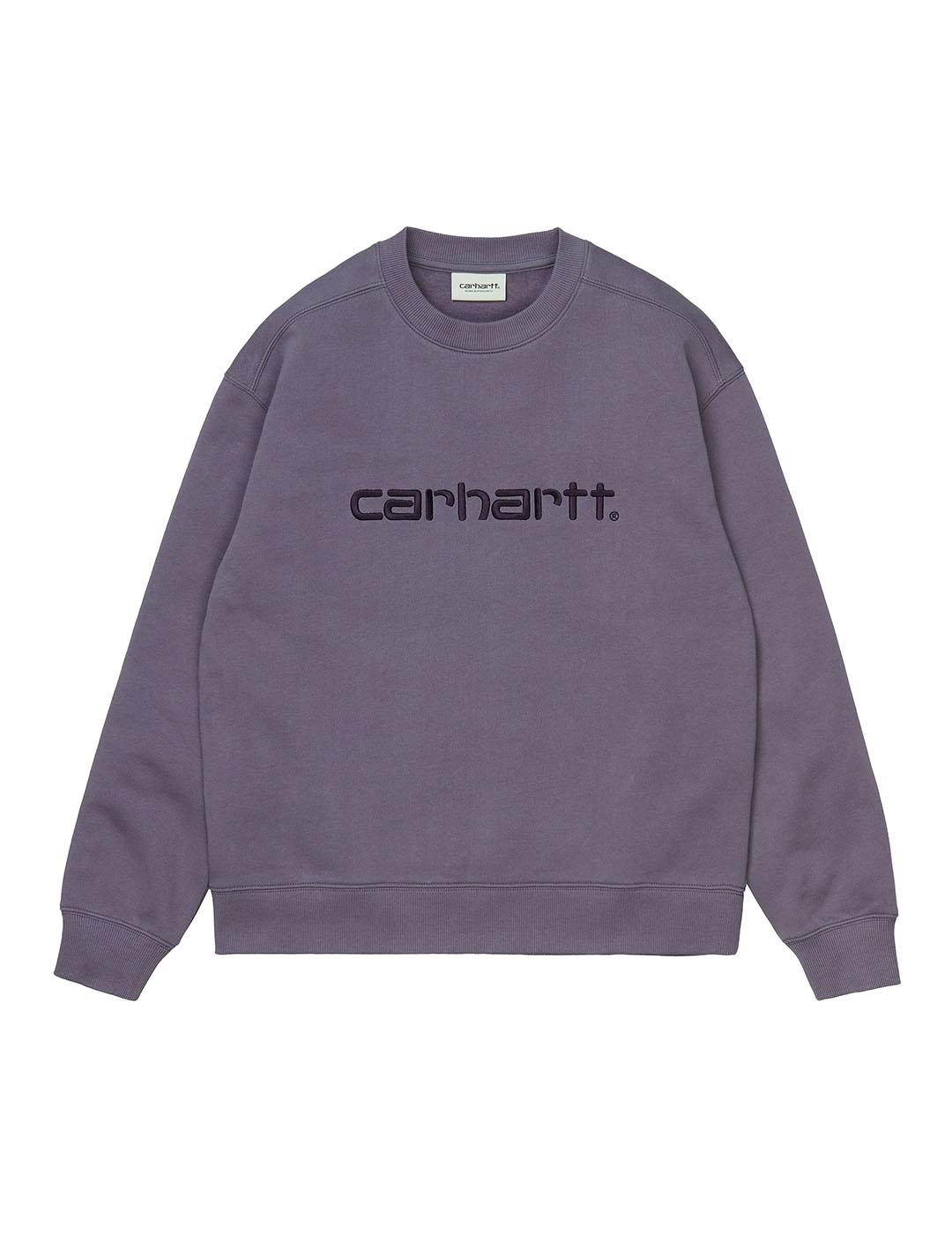 Sudadera mujer Carhartt CREW SWEAT GRIS