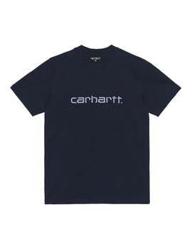 Camiseta Hombre Carhartt WIP Script Marino