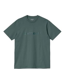 Camiseta Hombre Carhartt WIP Script Verde