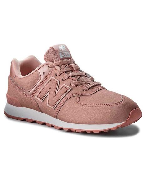 new balance marron y rosa