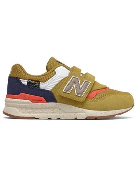 Zapatilla Niño New Balance 997 Mostaza