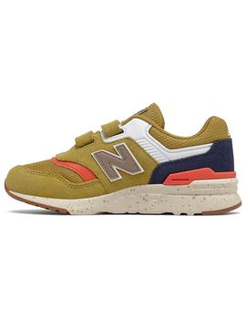 Zapatilla Niño New Balance 997 Mostaza