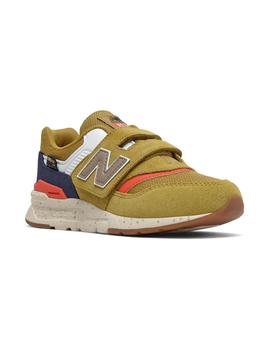 Zapatilla Niño New Balance 997 Mostaza