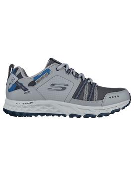 Zapatilla Hombre Skechers Escape Plan Gris/Marino