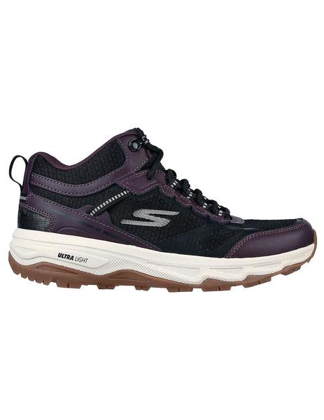 ceja Idear inteligente Bota Mujer Skechers GORun Trail Negro/Morado