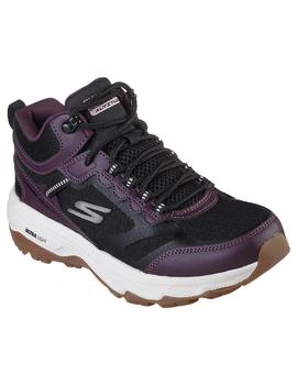 Bota Mujer Skechers GORun Trail Negro/Morado