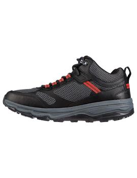 Zapatilla Hombre Skechers Go Run Trail Negro/Naran