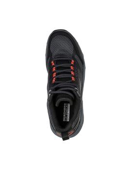 Zapatilla Hombre Skechers Go Run Trail Negro/Naran