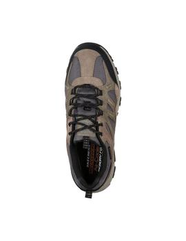 Zapatilla Hombre Skechers Selmen-Enago Beige/Gris