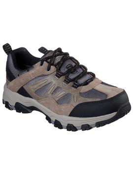 Zapatilla Hombre Skechers Selmen-Enago Beige/Gris