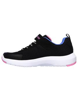 Zapatilla Niña Skechers Dynamic Negro/Rosa