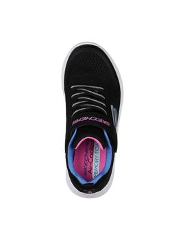 Zapatilla Niña Skechers Dynamic Negro/Rosa