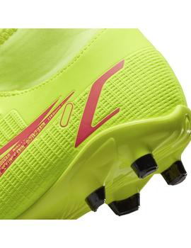 Bota Futbol Niño Nike Surperfly Club Fluor