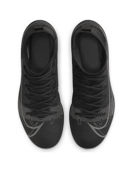 Bota Futbol Niño Nike Superfly Club Mg Negra
