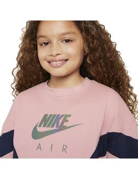 Sudadera Niña Nike Nsw Rosa