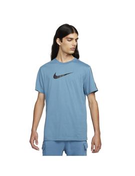 Camiseta Hombre Nike Repeat Azul