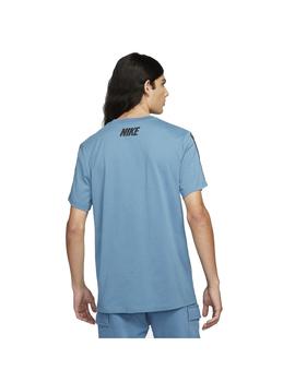 Camiseta Hombre Nike Repeat Azul