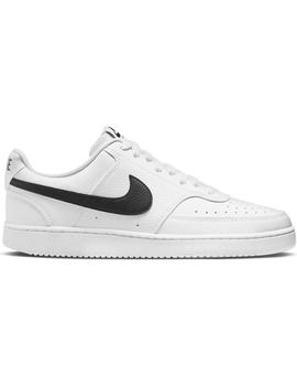 Zapatilla Hombre Nike Court Vision Blanca Negra