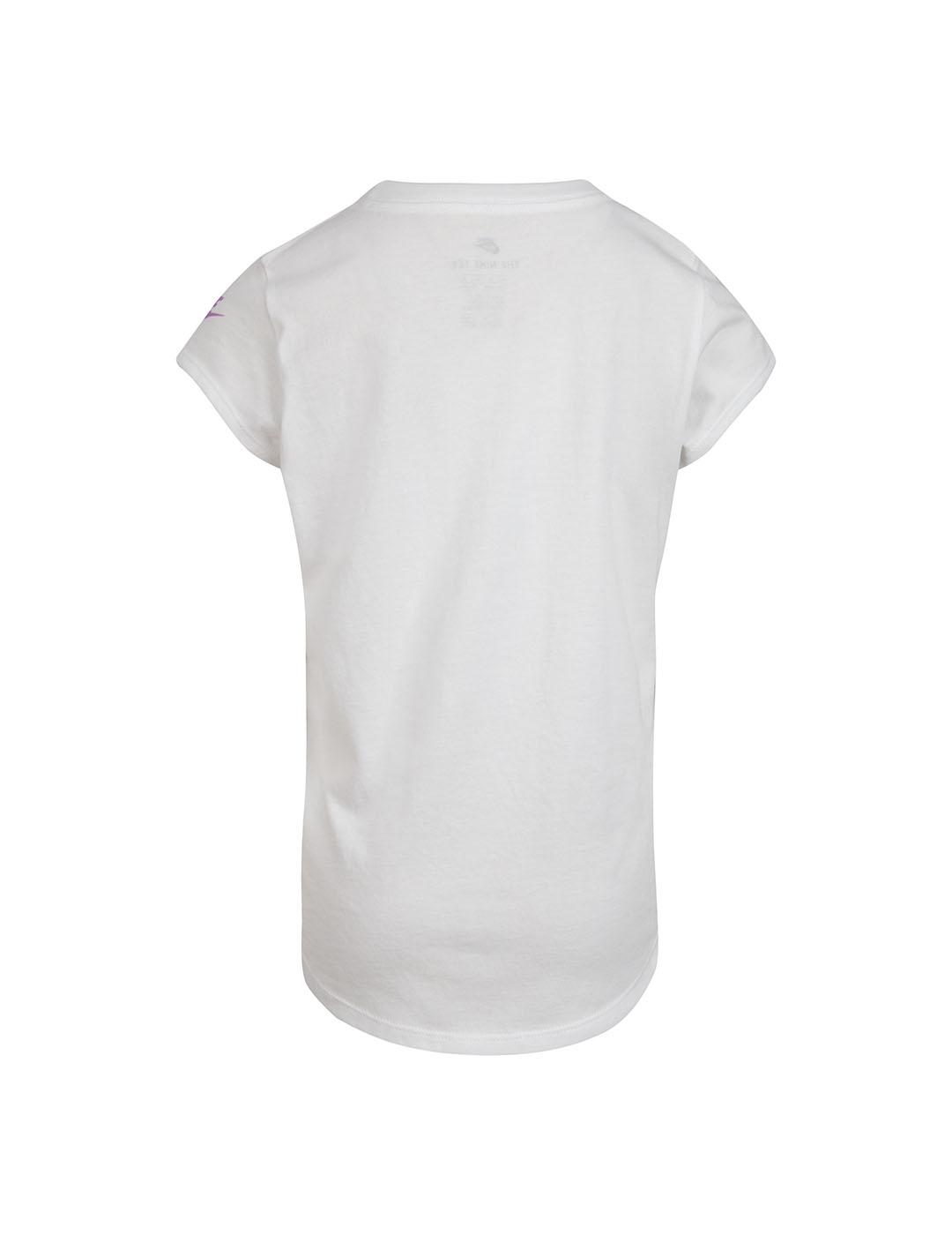 Camiseta Niña Nike Jdi Rise Blanca