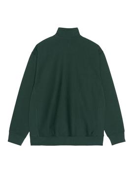 Sudadera Hombre Carhartt WIP Half Zip Verde