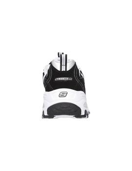 Zapatilla Mujer Skechers D'Lites Negro/Blanco