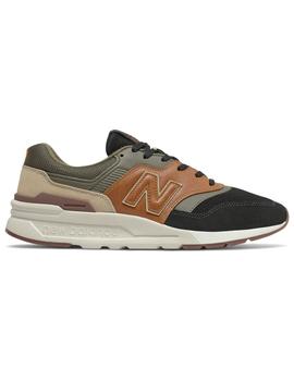 Zapatilla Hombre New Balance 997 Azul Verde Marron