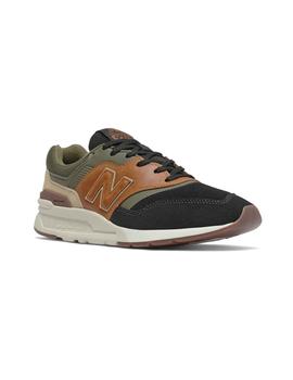 Zapatilla Hombre New Balance 997 Azul Verde Marron