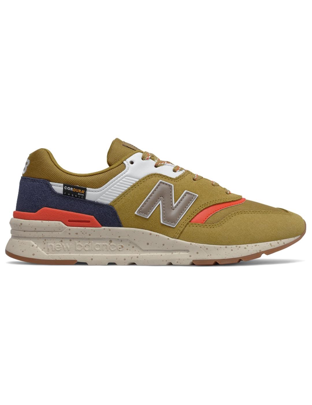 Zapatilla Hombre New Balance 977 Mostaza