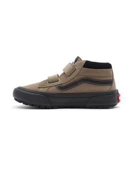 Zapatilla Niño Vans Sk8 Mid Mte Marron