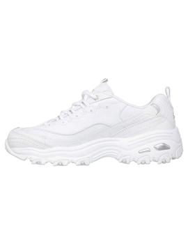 Zapatilla Mujer Skecher d lites F Blanca
