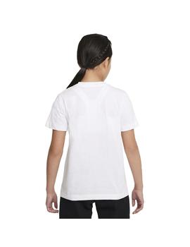 Camiseta Niño Nike Worldwide Blanca
