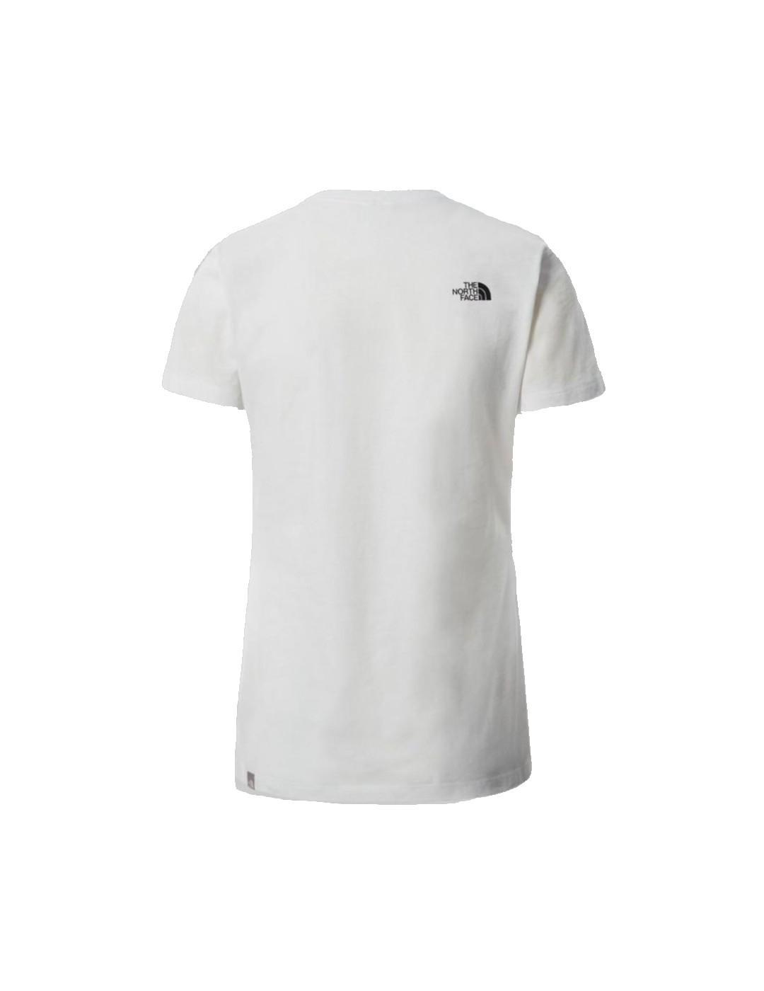 Camiseta Mujer The North Face Easy Blanca