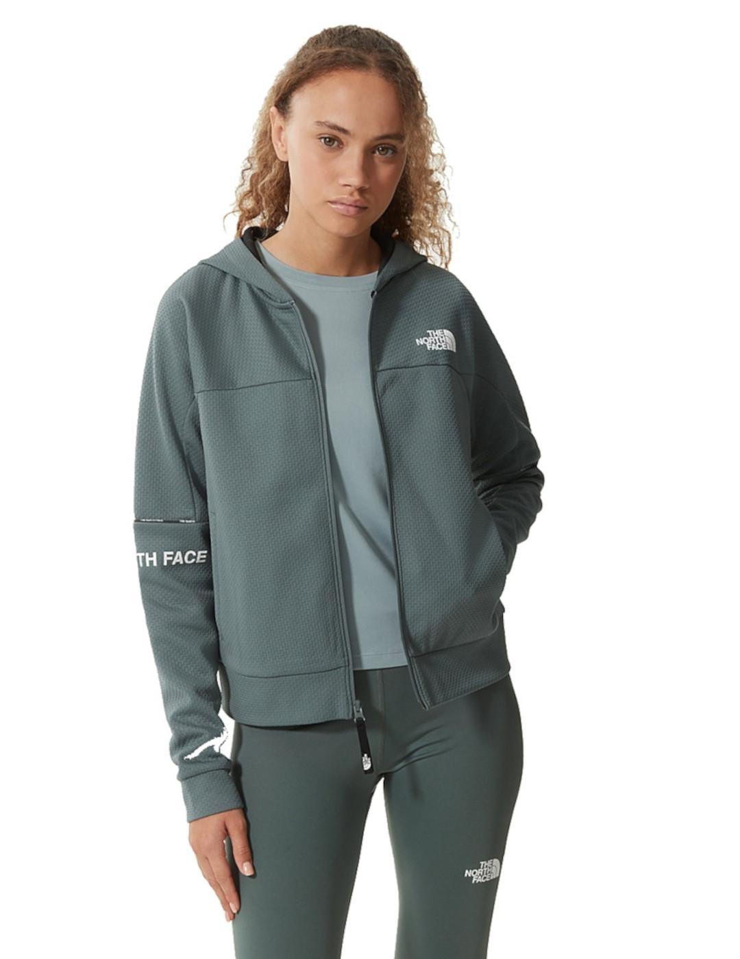 Sudadera Mujer The North Face Mountain Athletics Verde