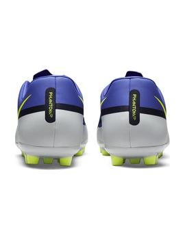 Bota Futbol Hombre Nike Academy Ag Morada Gris