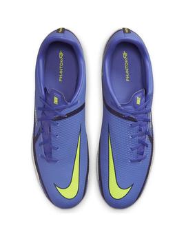 Bota Futbol Hombre Nike Academy Ag Morada Gris