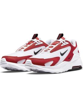 Zapatilla Hombre Nike Air Max Bolt Blanco Rojo