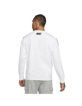 Sudadera Hombre Nike Repeat Blanca