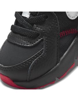 Zapatilla Niño Nike Air Max Exee Negra Roja