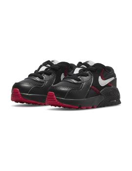 Zapatilla Niño Nike Air Max Exee Negra Roja