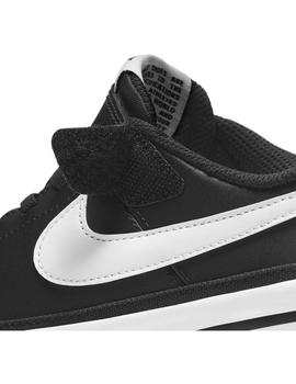 Zapatilla Niña Nike Court Legacy Negro