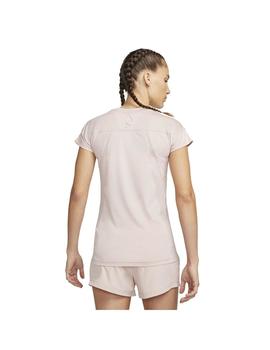 Camiseta Mujer Nike Dri-FIT Run Division Rosa