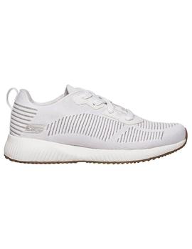 Zapatilla Mujer Skechers Squad Blanca