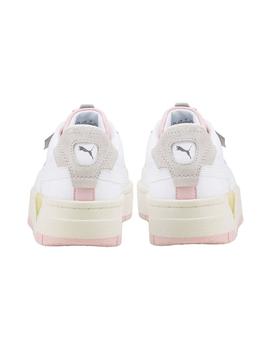 Zapatilla Mujer Puma Cali Dream Blanco Rosa Beige