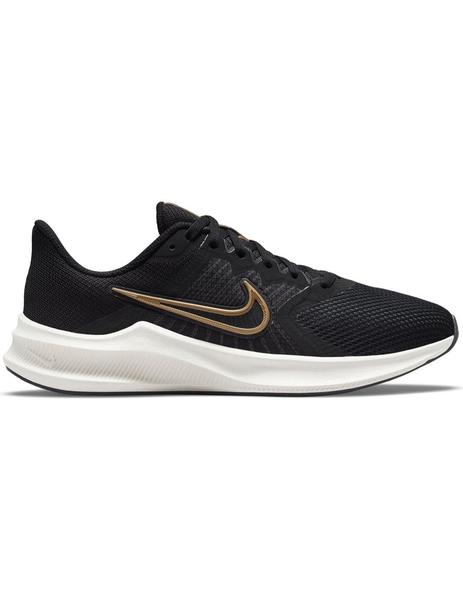 Milagroso Bolos erótico Zapatilla Mujer Nike Downshifter Negra Dorada