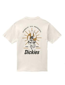 Camiseta Hombre Dickies Bettles Crema