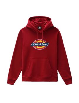 Sudadera Hombre Dickies Icon Logo Granate