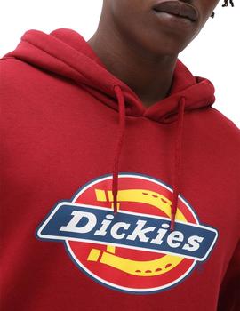 Sudadera Hombre Dickies Icon Logo Granate